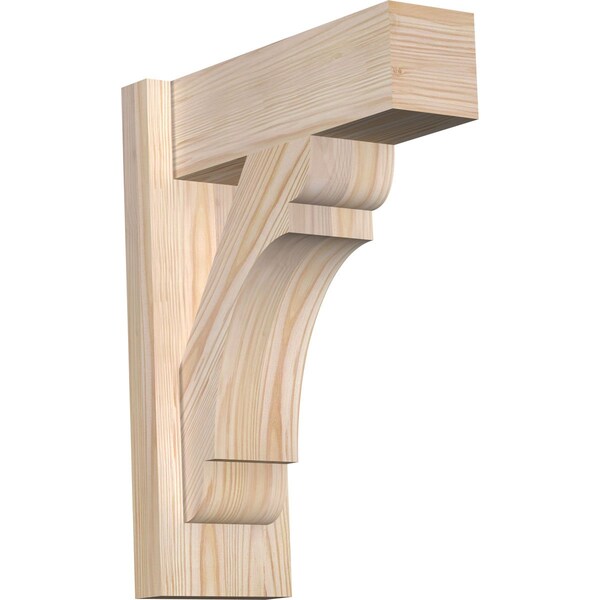 Ekena Millwork Olympic Block Smooth Outlooker, Douglas Fir, 5 1/2"W x 14"D x 18"H OUT06X14X18OLY05SDF - main